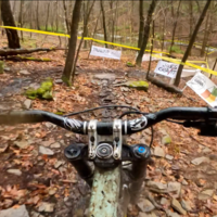 POV Cole Miller at Allegheny Gnar DH Race April 2024